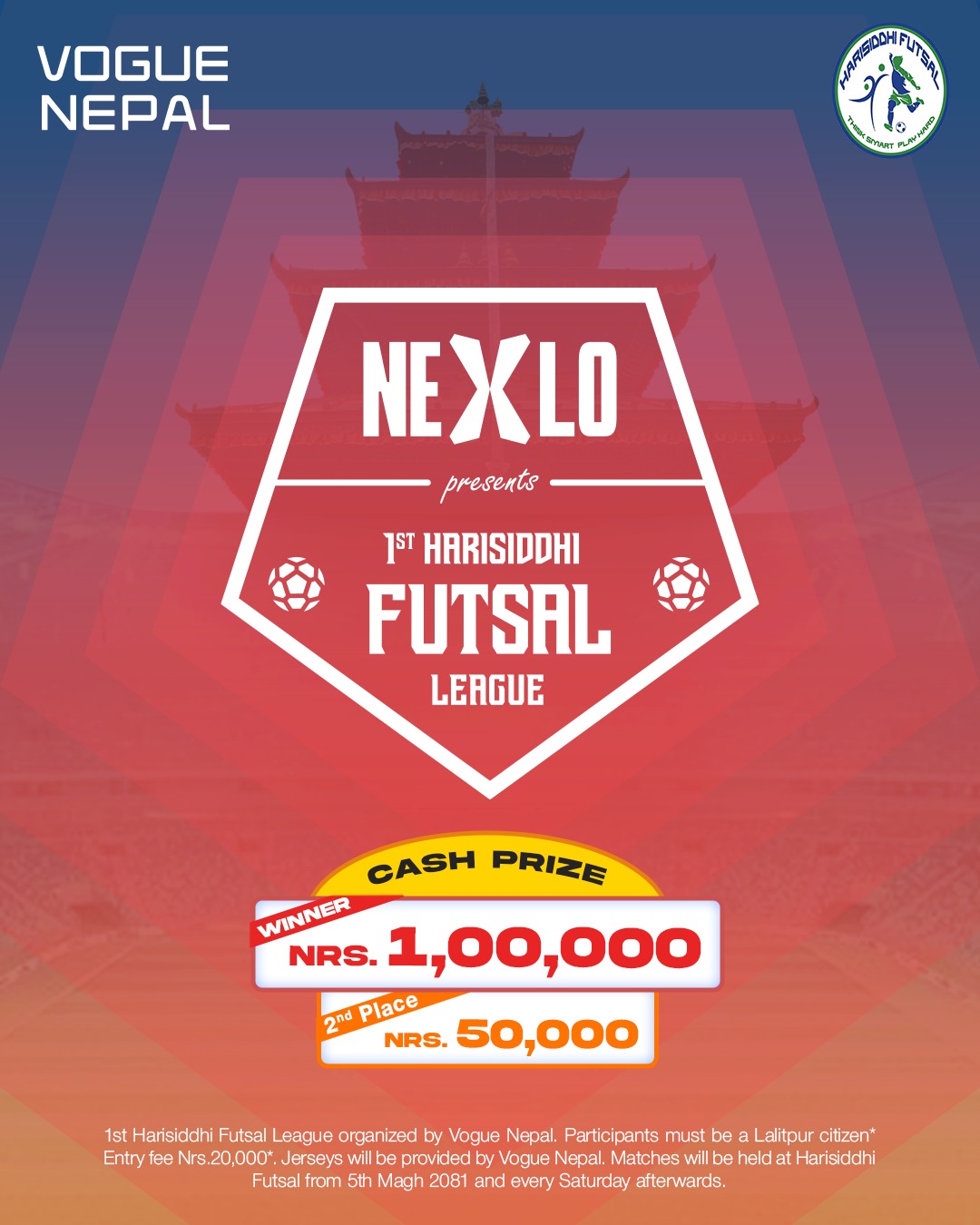 Nexlo Presents 1st Harisiddhi Futsal League: A Thrilling Battle for Glory!